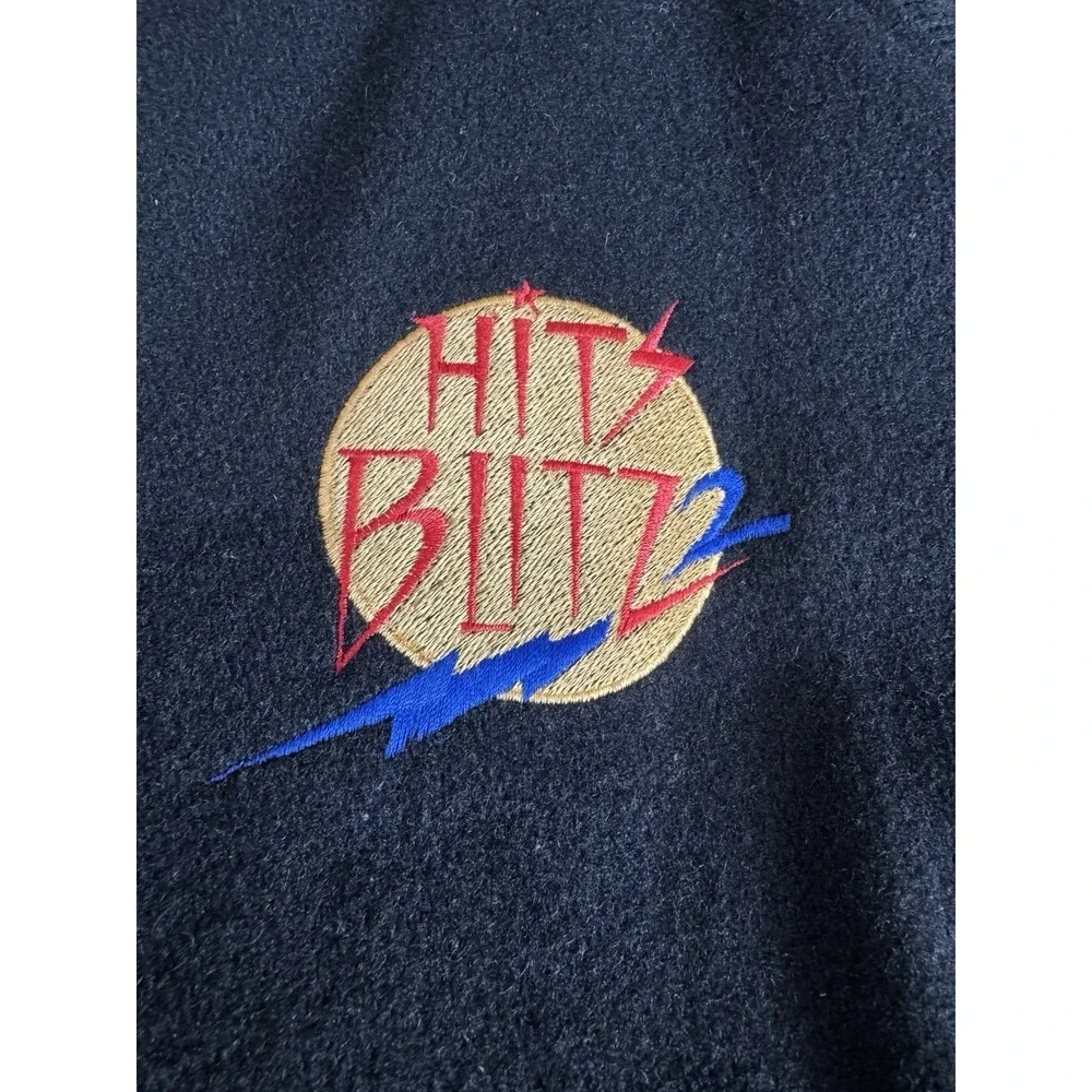 VTG Rare 88' Hit Blitz Team Paramount Varsity Jacket Leather Wool Bomber RetroXL